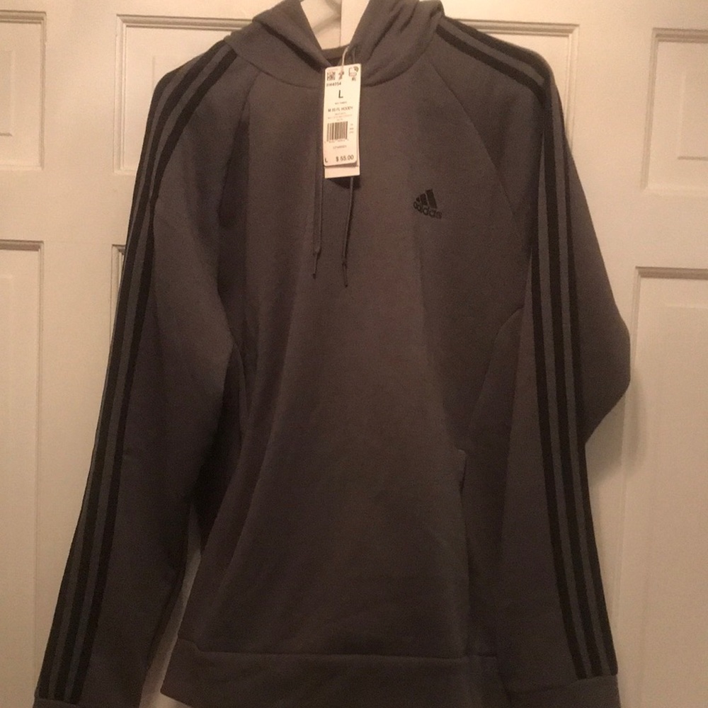 Adidas Fleece Hoodie Mens Large